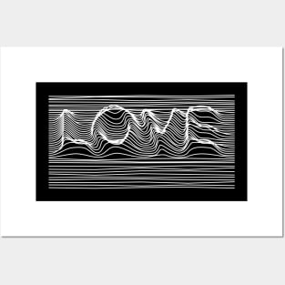 love lines design Posters and Art